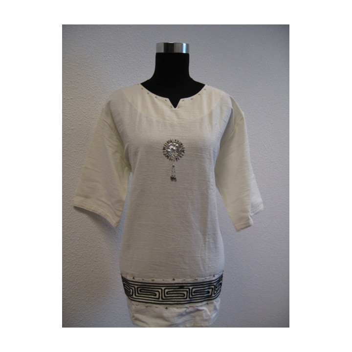 long pullover with beads