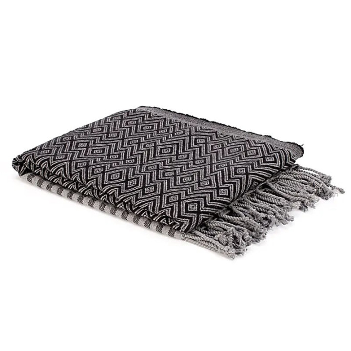 Ottoman Serviette de hammam noire | Pieralune