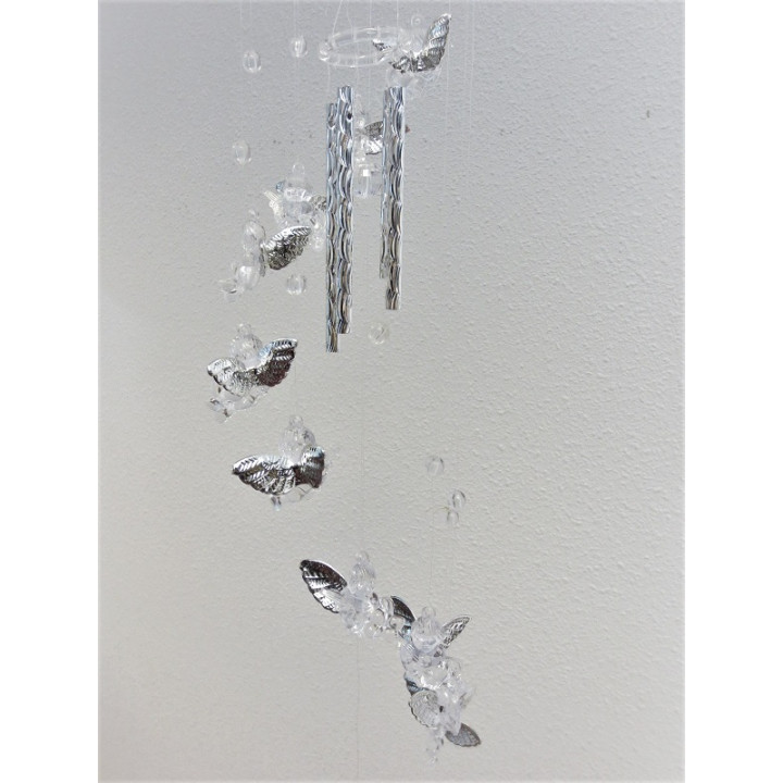Angel windchime - Silver