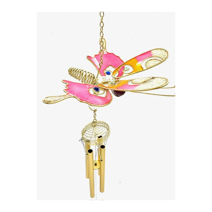 Butterfly Wind Chimes - Pink