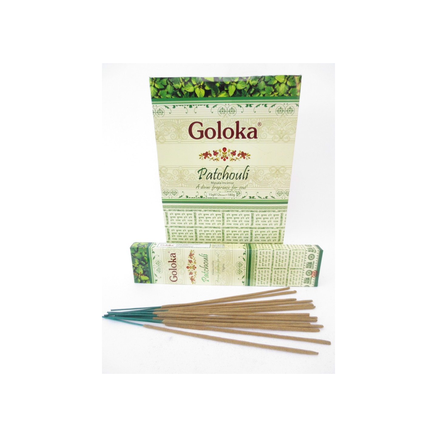 Goloka Patchouli Masala Incense Sticks