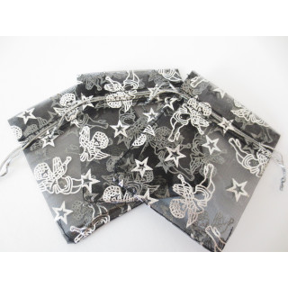 Angel organza gift bag - 7.5cm x 10cm