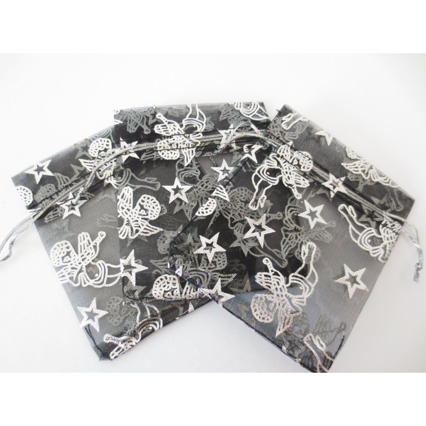 Angel organza gift bag - 7.5cm x 10cm