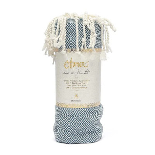 Ottoman serviette de hammam pétrole | Pieralune