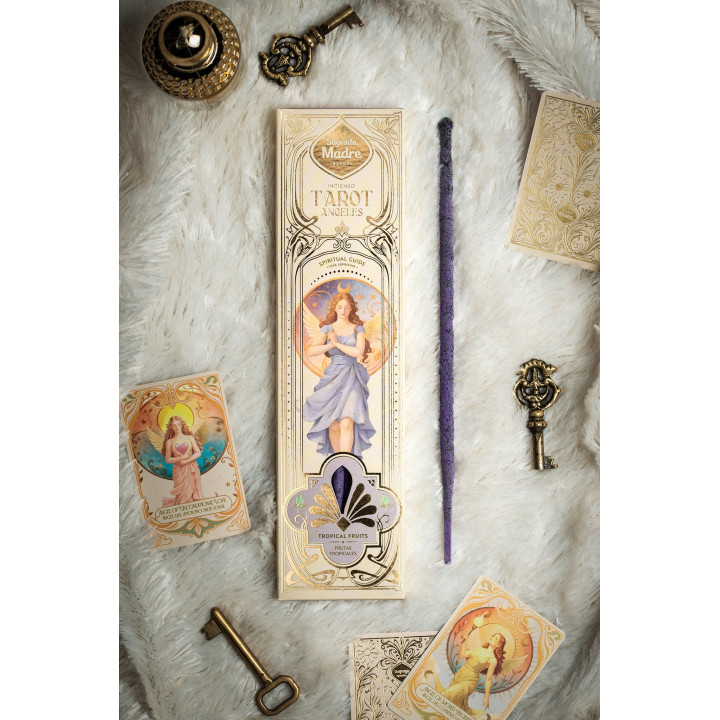 Sagrada Madre Tarot Angels encens Guide Spirituel