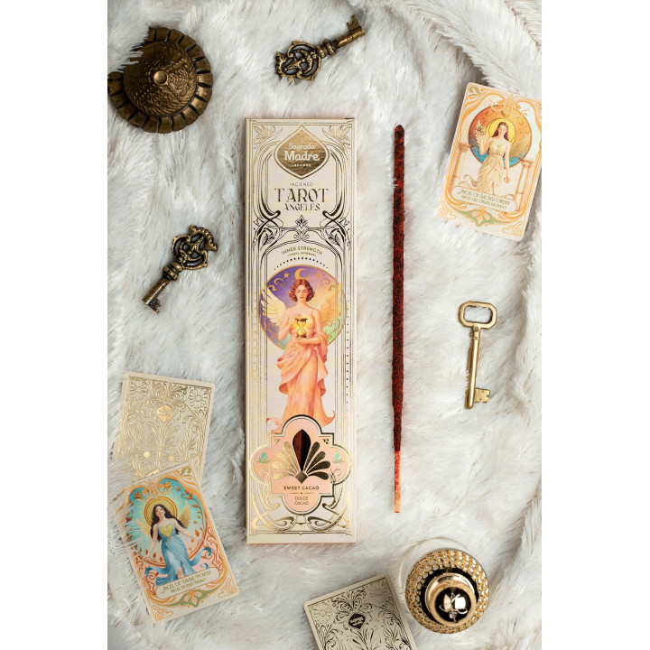 Sagrada Madre Tarot Angels encens Force Intérieure