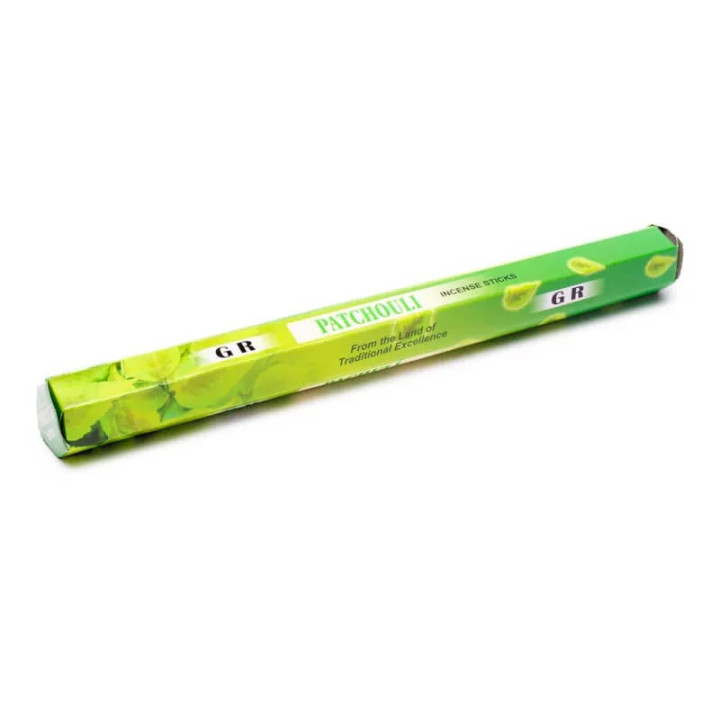 Encens Patchouli en boite hexagonale | Pieralune