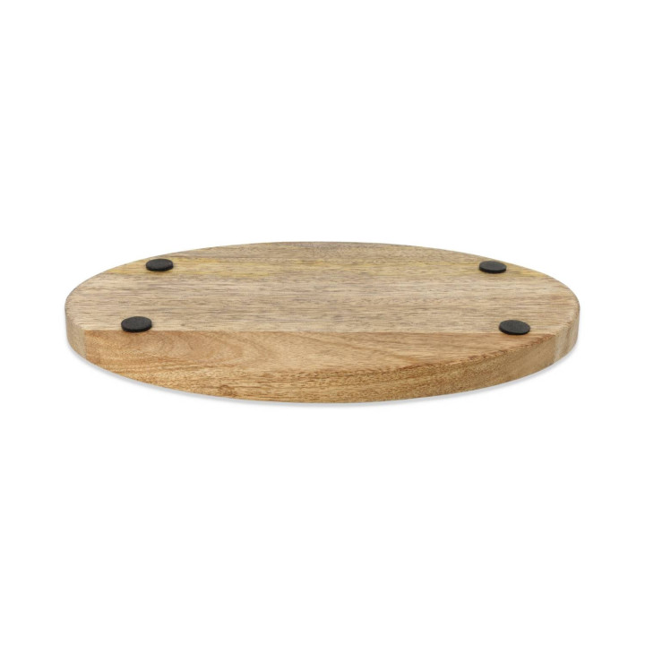 Porte-cartes ovale bois de manguier