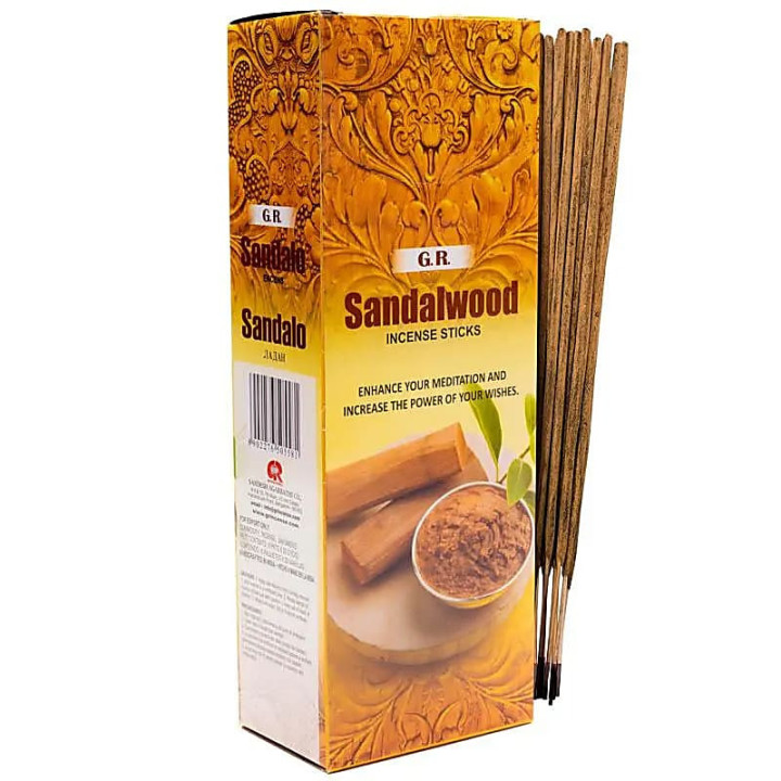 Encens Sandalwood en boite hexagonale | Pieralune