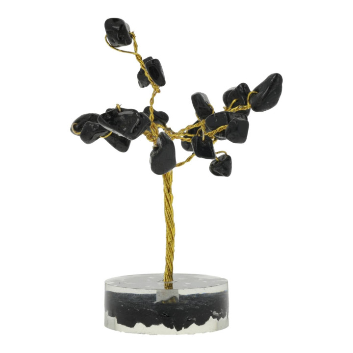 Arbre en Pierres Précieuses Tourmaline Noire