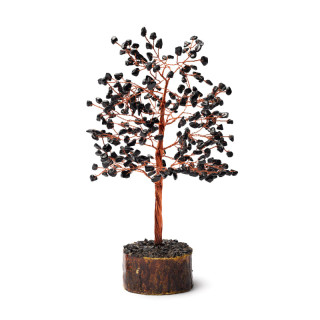 Arbre en Pierres Précieuses Tourmaline Noire