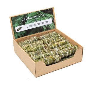 Smudge de Cèdre S présentoir