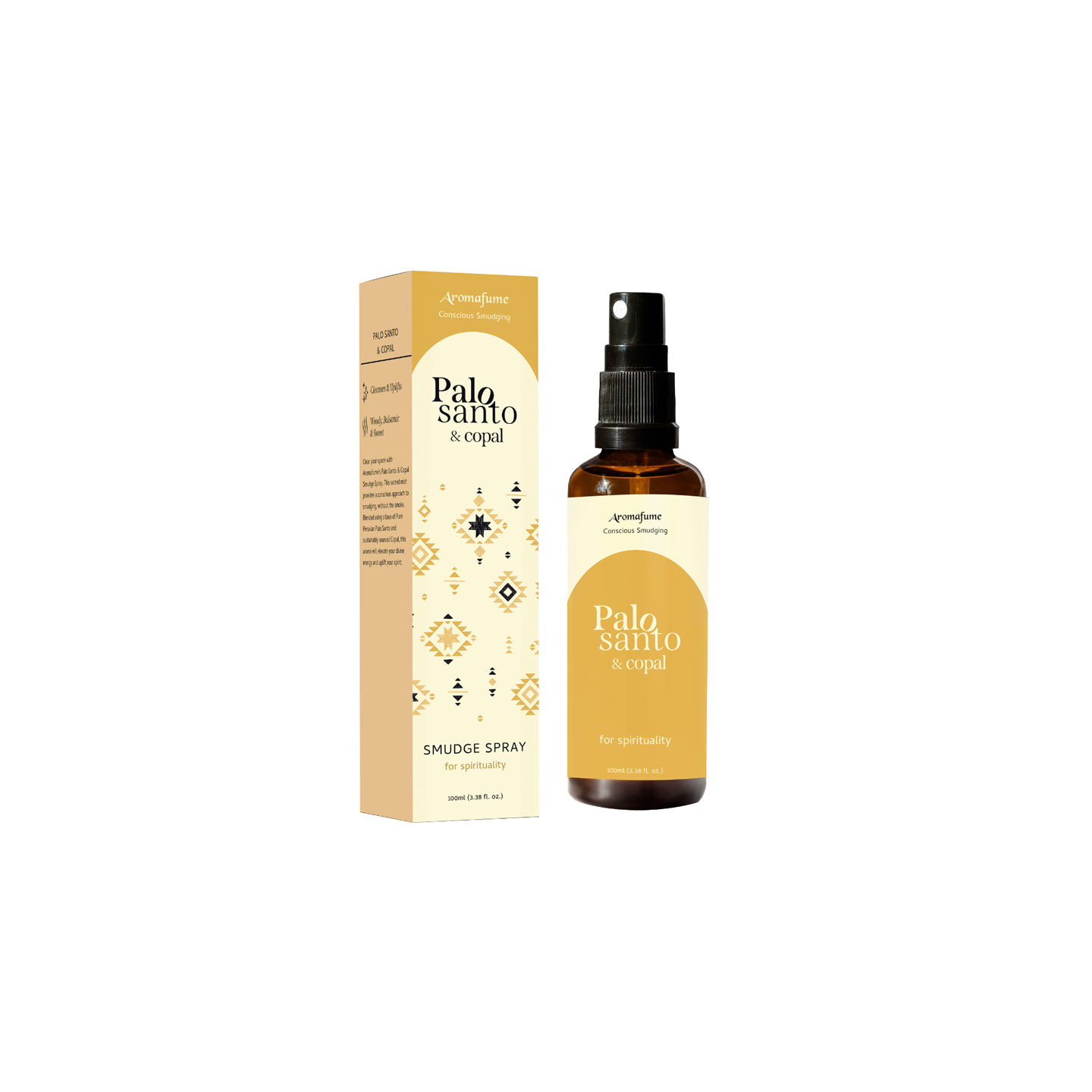 Aromafume Smudge Room Spray Palo Santo & Copal