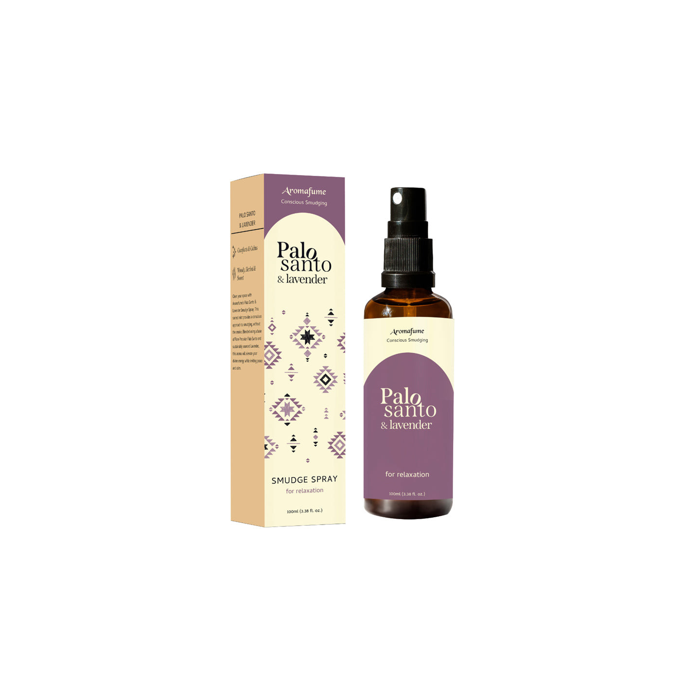 Aromafume Smudge Room Spray Palo Santo & Lavande