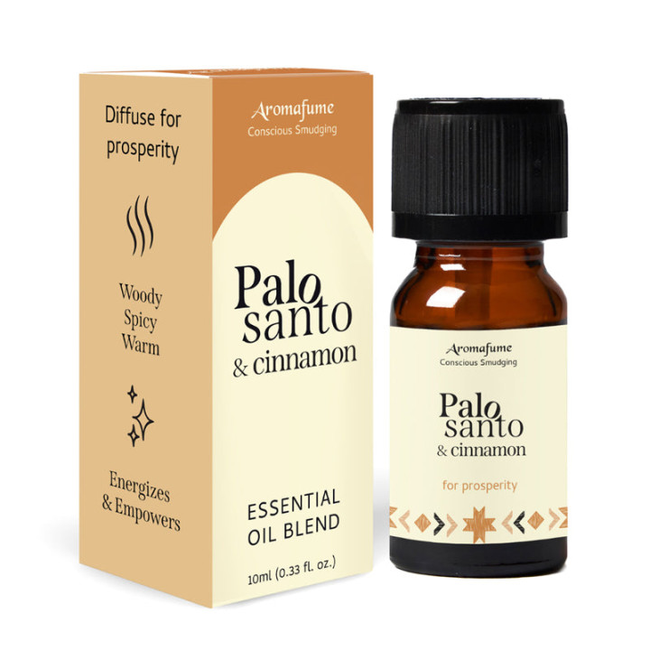 Aromafume mélange d’huiles essentielles Palo Santo & Cannelle