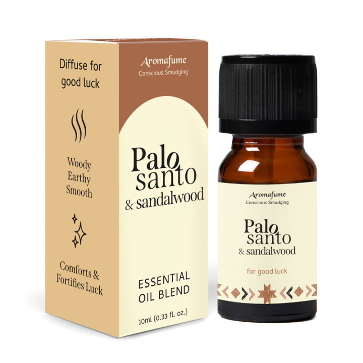 Aromafume mélange d’huiles essentielles Palo Santo & Bois de santal