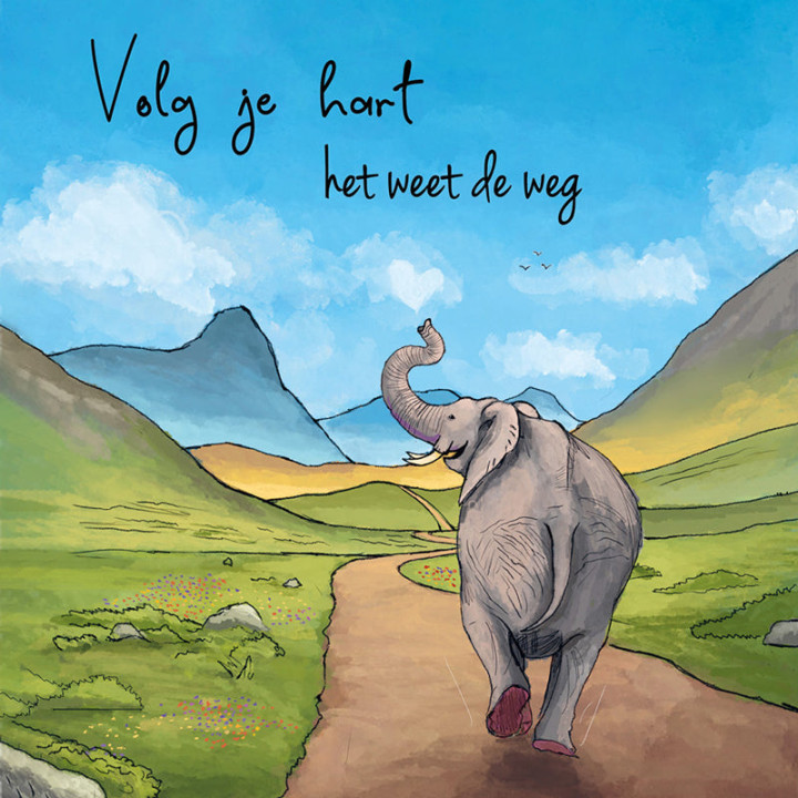 Dubbele kaarten Volg je hart..