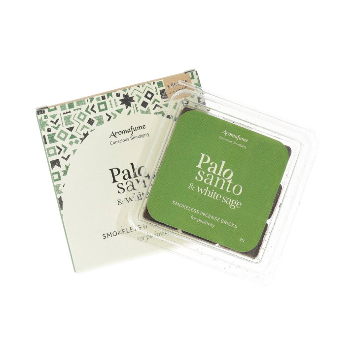 Aromafume briques d'encens Palo Santo & Sauge Blanche