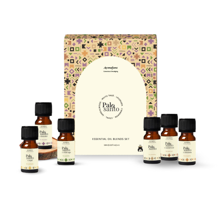 Aromafume coffret mélanges d'huiles essentielles Palo Santo