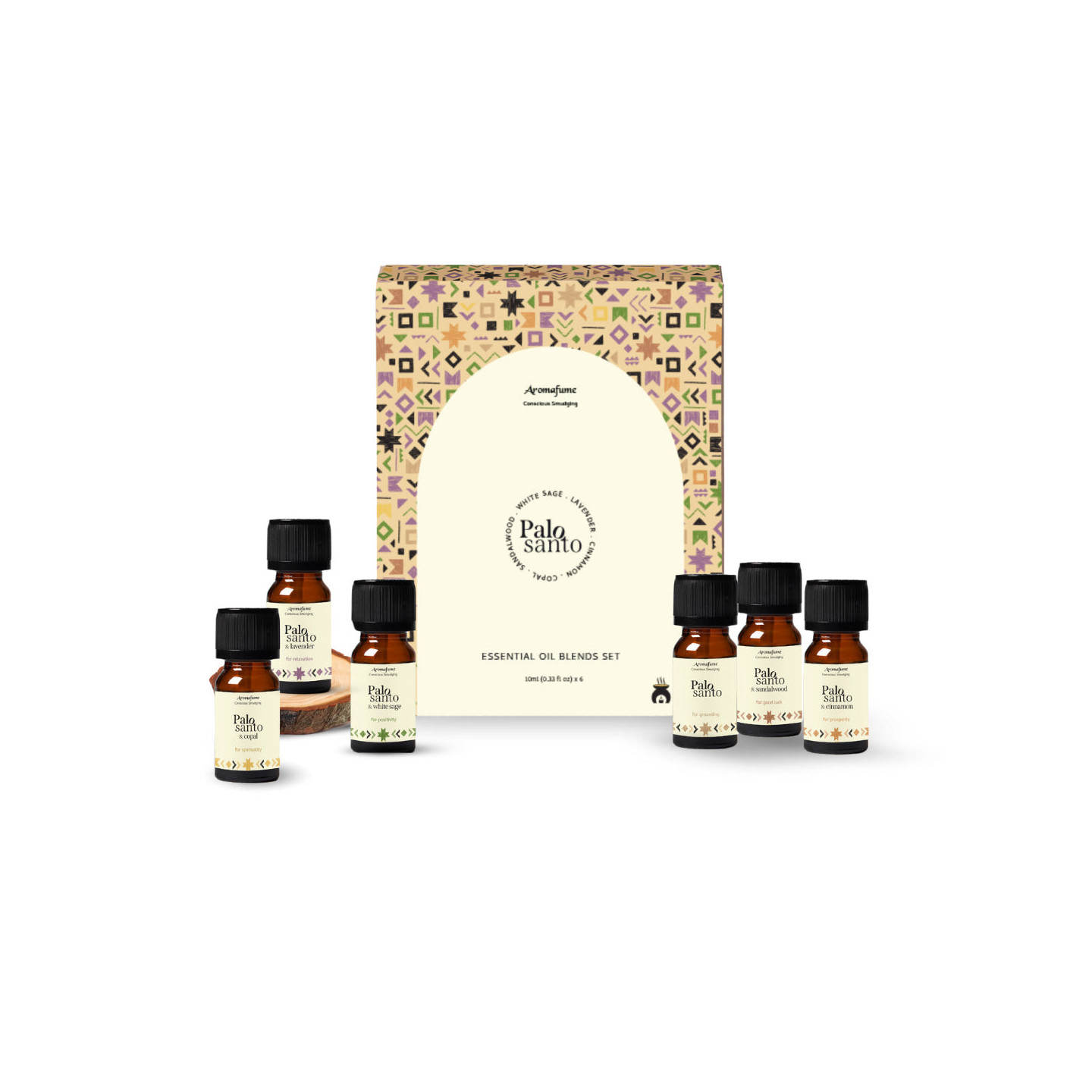 Aromafume coffret mélanges d'huiles essentielles Palo Santo