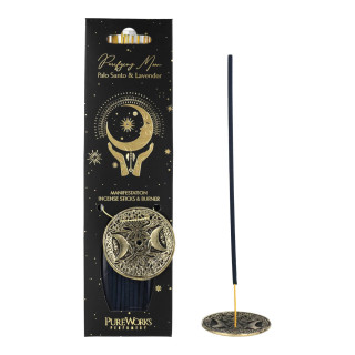 Encens Esoteric Collection Purifying Moon + porte-encens