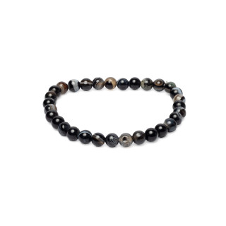Bracelet agate œil de Shiva
