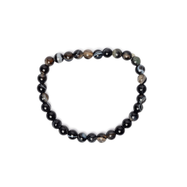 Bracelet agate œil de Shiva