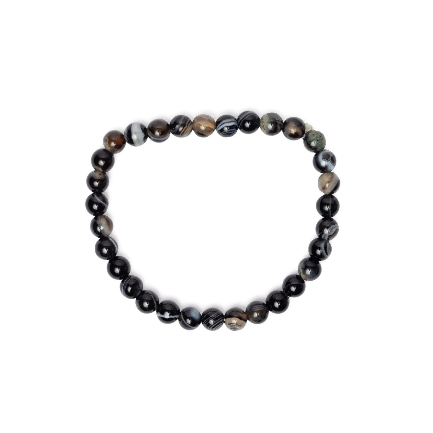 Bracelet agate œil de Shiva