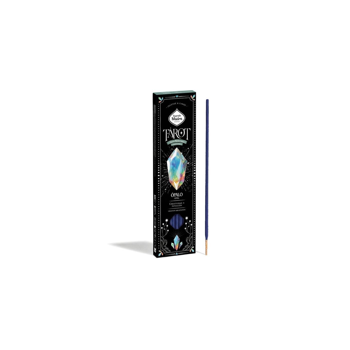 Sagrada Madre Tarot Gems encens Opale