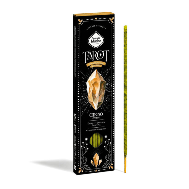 Sagrada Madre Tarot Gems encens Citrine