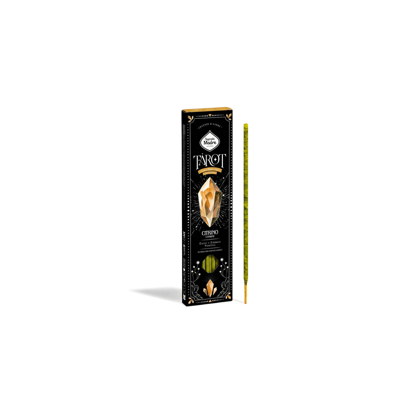Sagrada Madre Tarot Gems encens Citrine