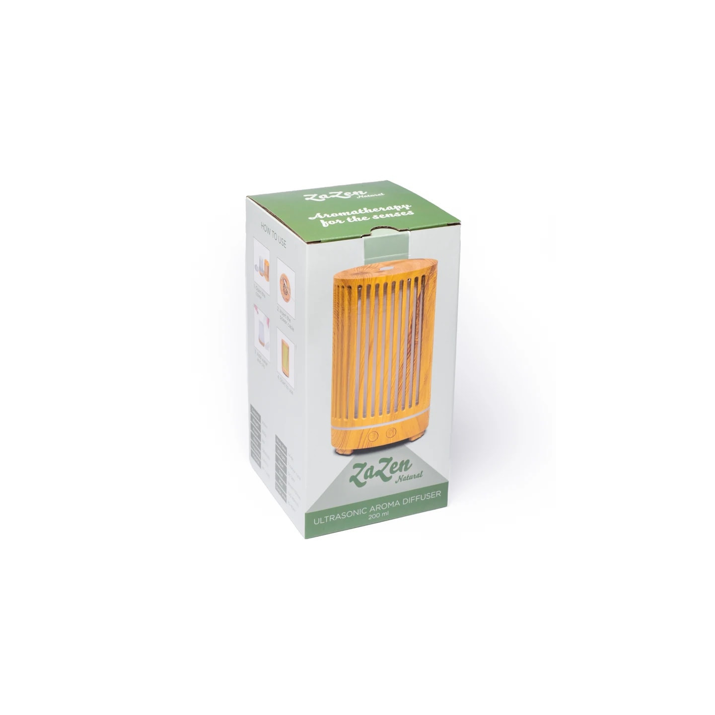 Diffuseur d'arôme ultrasonique ZaZen naturel | Pieralune