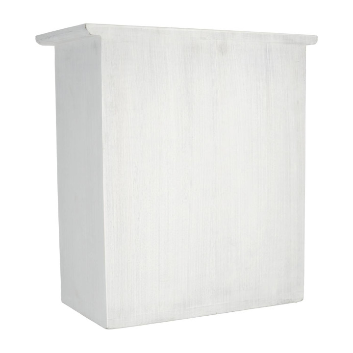 Autel bois de manguier whitewash