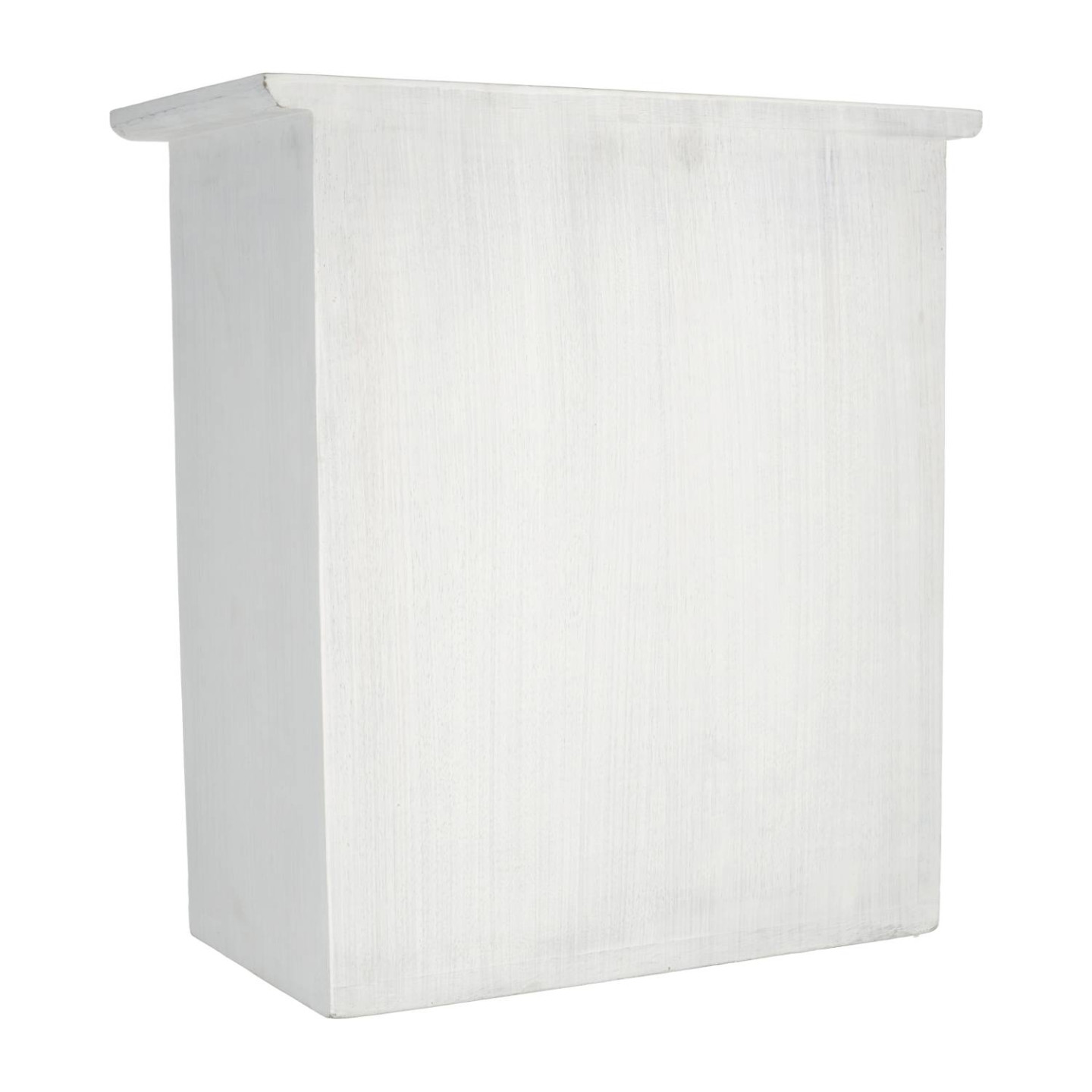 Autel bois de manguier whitewash