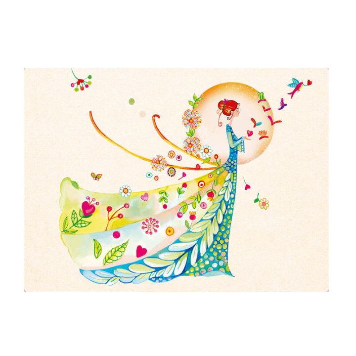 Cartes doubles Adieu, femme