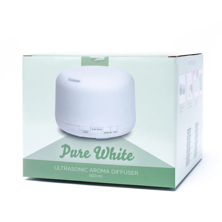 Diffuseur d'arôme ultrasonique Pure White | Pieralune