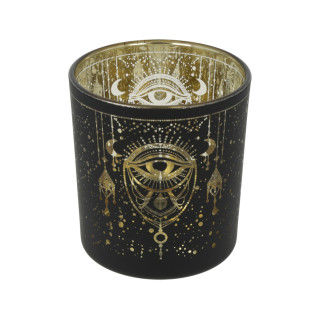 Photophore givré/métallique Mystical Eye of Providence