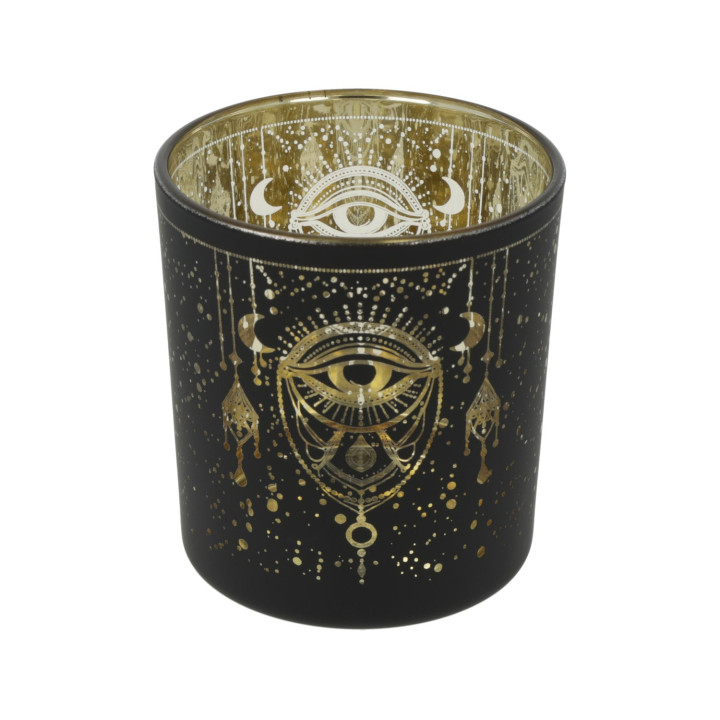 Photophore givré/métallique Mystical Eye of Providence
