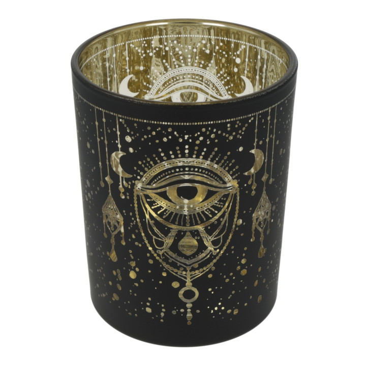 Photophore givré/métallique Mystical Eye of Providence