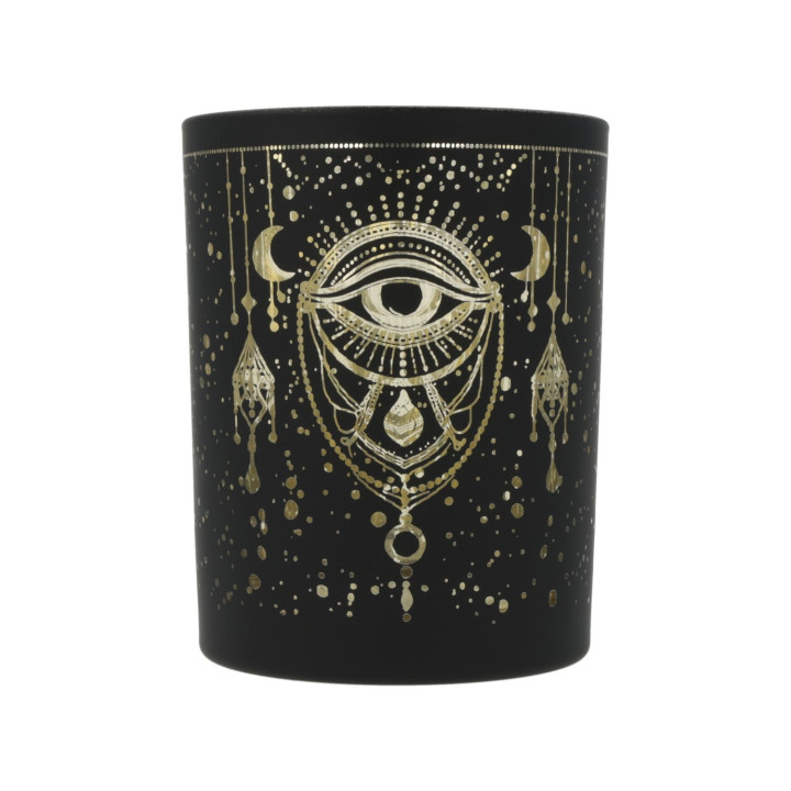 Photophore givré/métallique Mystical Eye of Providence
