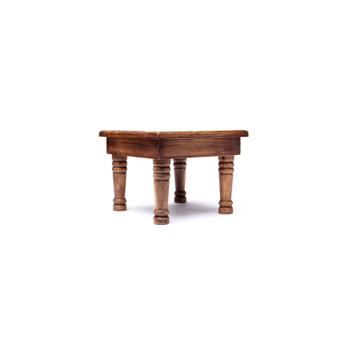 Table d'appoint en bois Fleur de vie | Pieralune