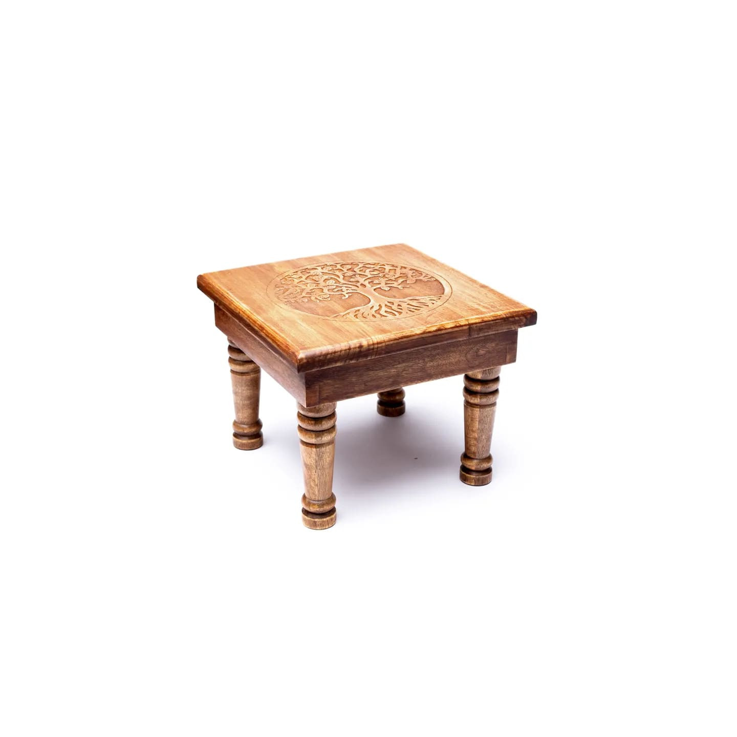 Table d'appoint en bois Arbre de vie | Pieralune