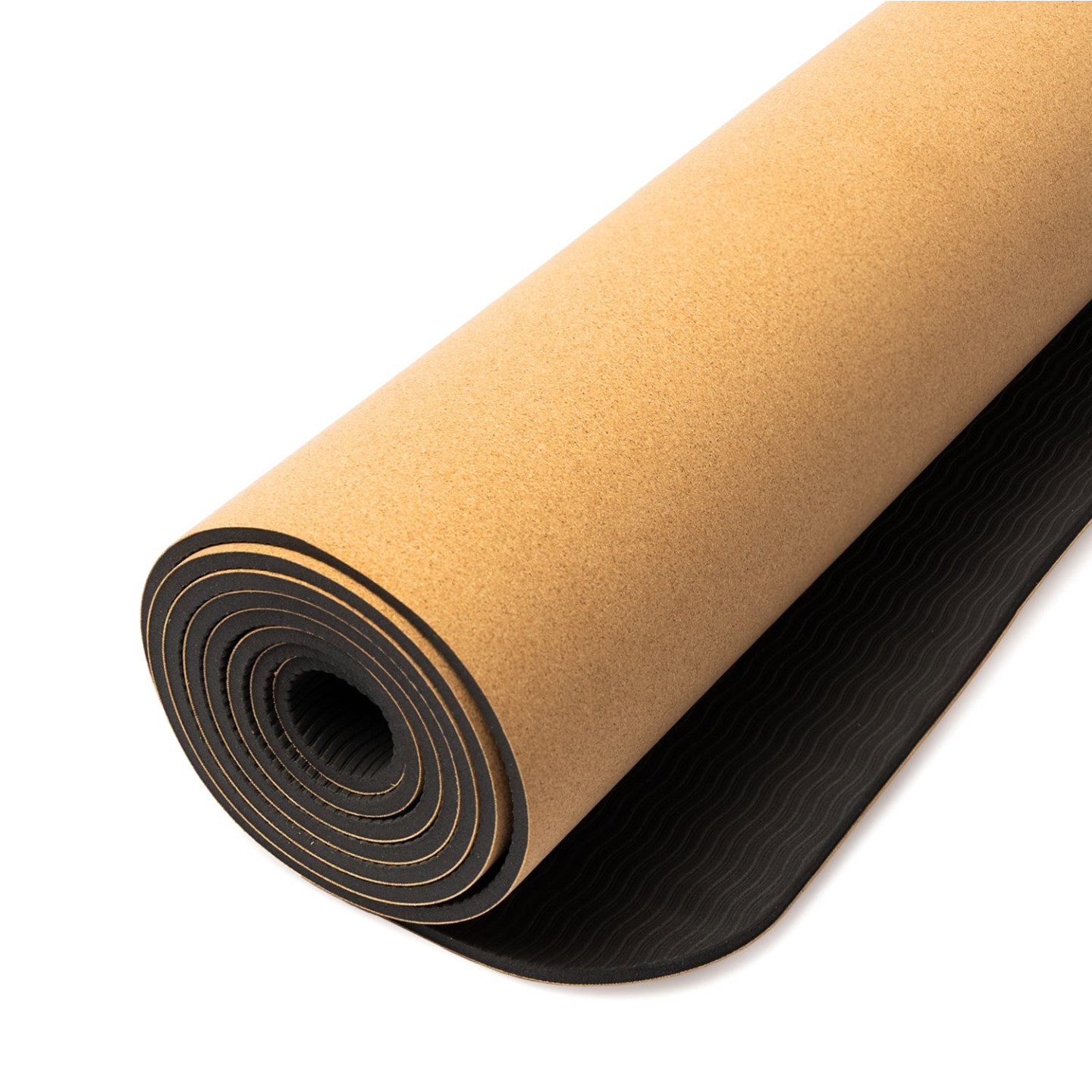 Yogi & Yogini Tapis de yoga en liège / TPE, dessin au trait Féminin Divin