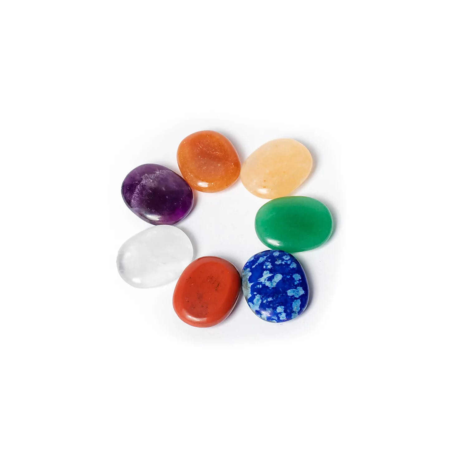 7 mini pierres de soulagement chakra | Pieralune
