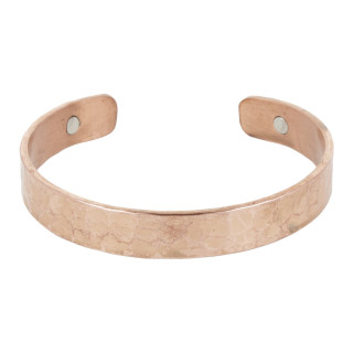 Bracelet cuivre martelé magnétique