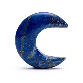 Pierre en forme de lune lapis lazuli | Pieralune