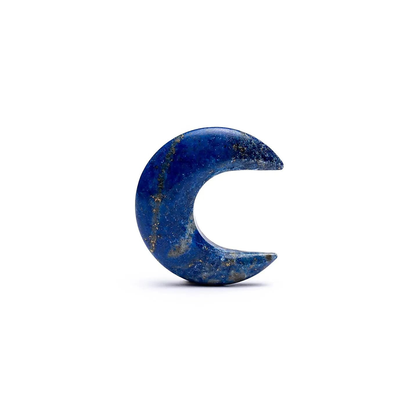Pierre en forme de lune lapis lazuli | Pieralune