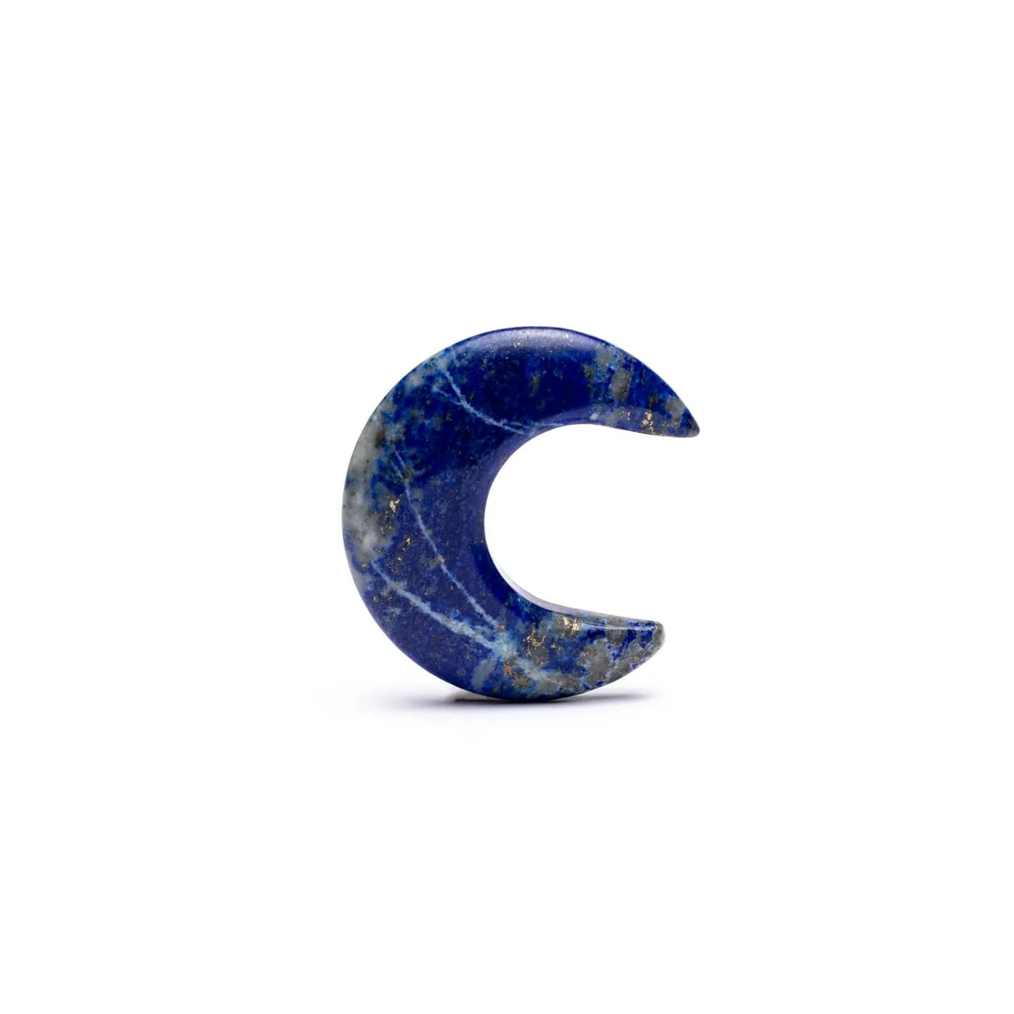 Pierre en forme de lune lapis lazuli | Pieralune