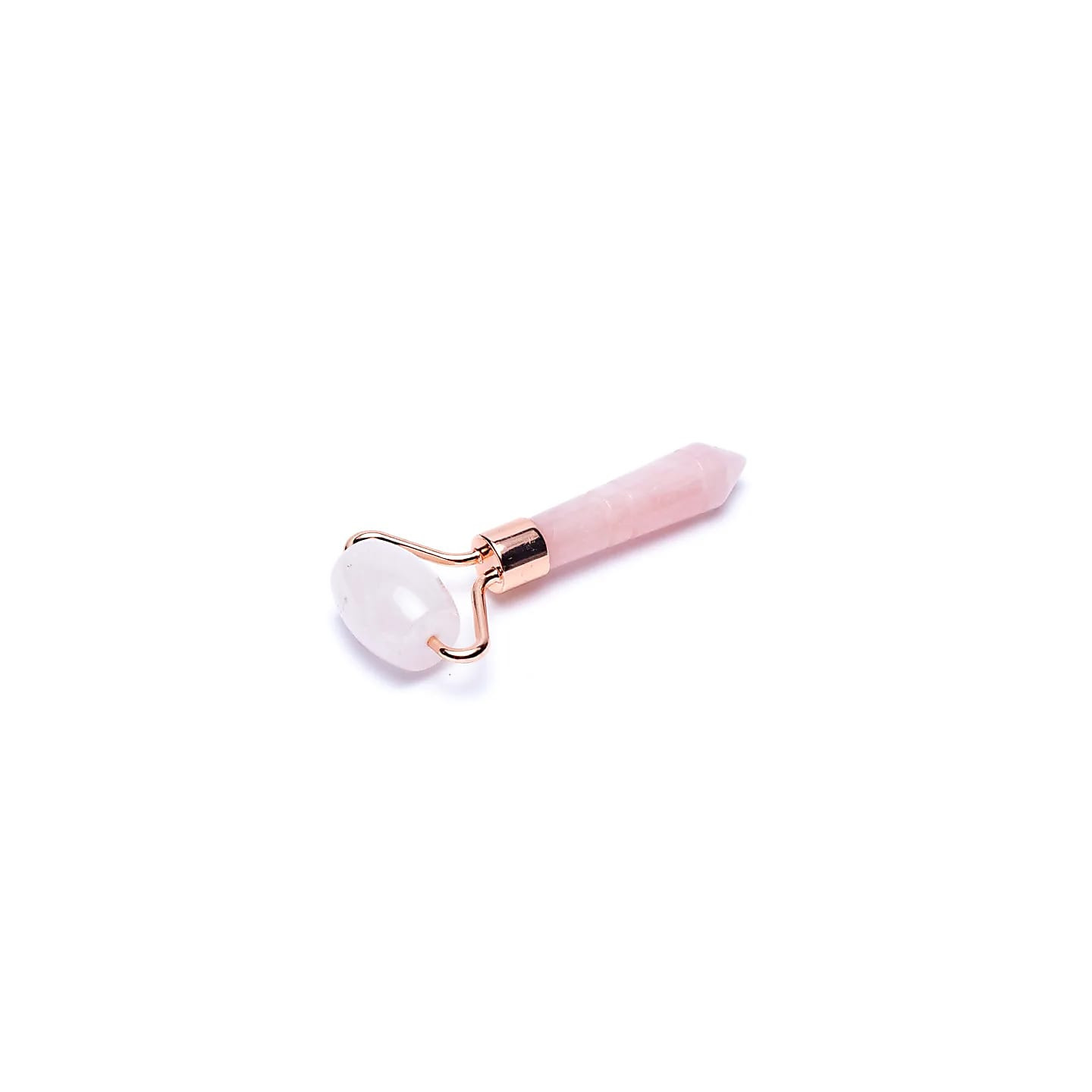Rouleau de massage d'acupression quartz rose | Pieralune
