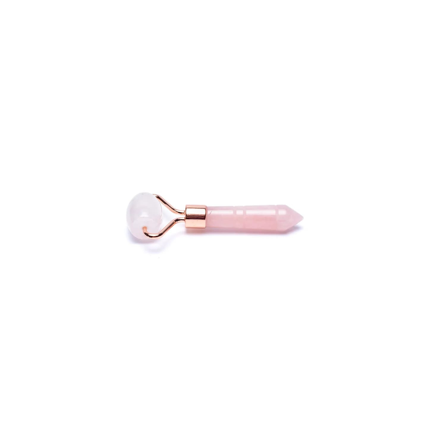 Rouleau de massage d'acupression quartz rose | Pieralune